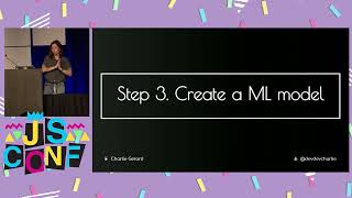 Strike a Pose - Gesture recognition in JavaScript w/ ML & Arduino - Charlie Gerard - JSConf US 2019