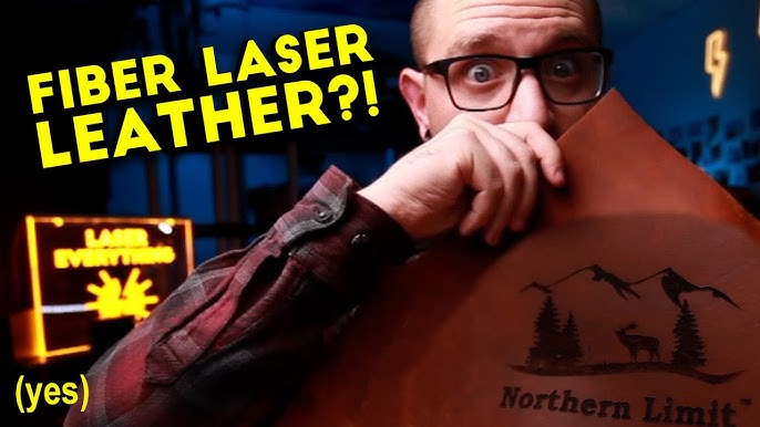 Laser Engraving Leather Wallet - Galvo vs Plotter 