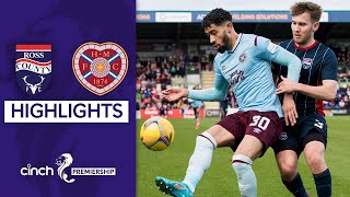 Ross County 1-1 Heart of Midlothian | Staggies Keep top 6 Dreams Alive with Draw | cinch Premiership