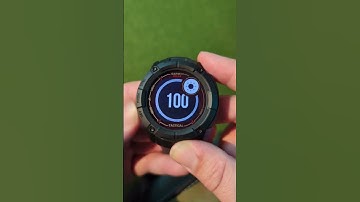 Garmin Instinct 2X Tactical Solar Adjusting Screen Brightness