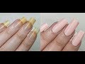 💛Yellow & Stained Natural Nails - Chit Chat While Polishing!💅- femketjeNL