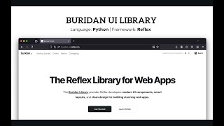 Python Web App - UI Library