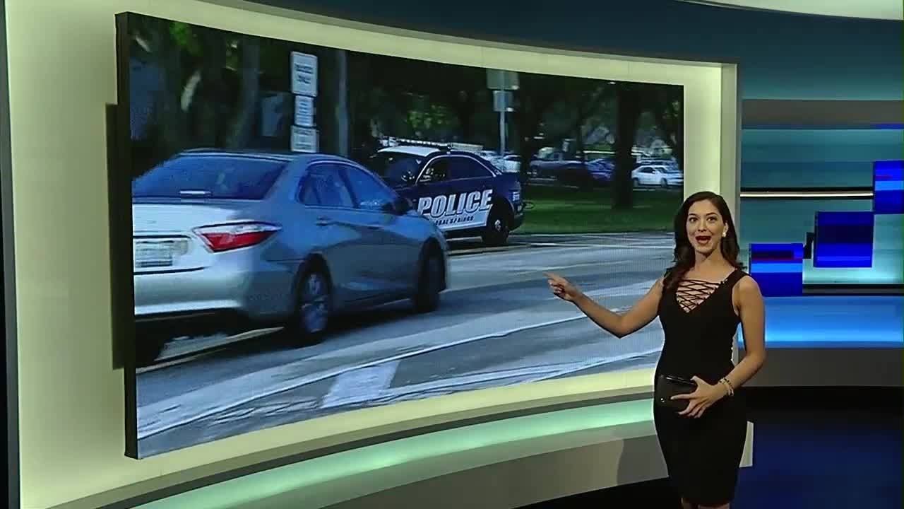 Students return to Taravella High School after fake gun scare - YouTube