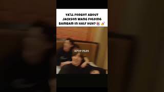 Ya'll forgot about Jackson Wang folding Bambam in half huh?😭💅 #got7 #jacksonwang #bambam #marktuan