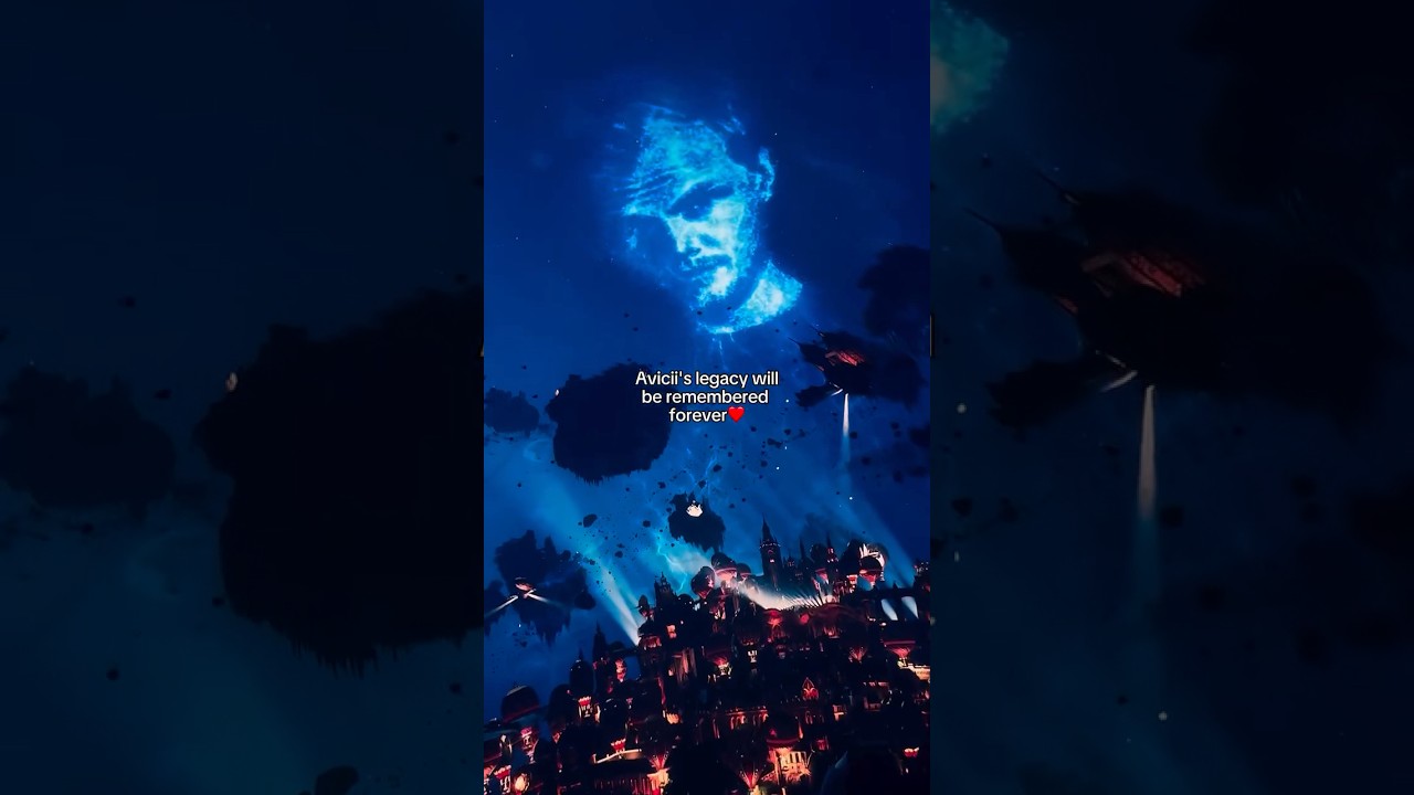 Sphere Vegas showcased an Avicii tribute and his lifelong legacy. Miss you Tim💙 🎥 by spherevegas