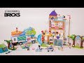 Lego Friends 41340 Friendship House with Mia's Camper Van Lego Speed Build