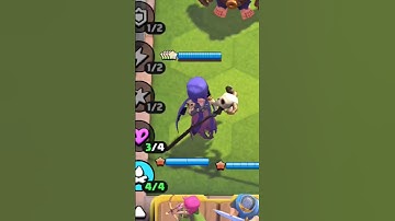 4 Star Witch in Merge Tactics is Broken? 💀 #mergetactics #clashroyale