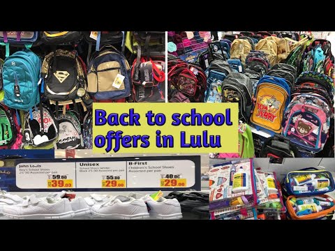 Back to school offers in Lulu Dubai 