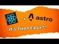 How to use react and other javascript frameworks in astro