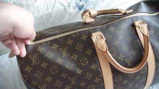 How To Spot Real Vs Fake Louis Vuitton Keepall 55 Bag – LegitGrails