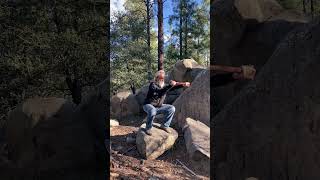 Tai Chi Bang/Qigong Stick Horse Stance with the ZenKahuna