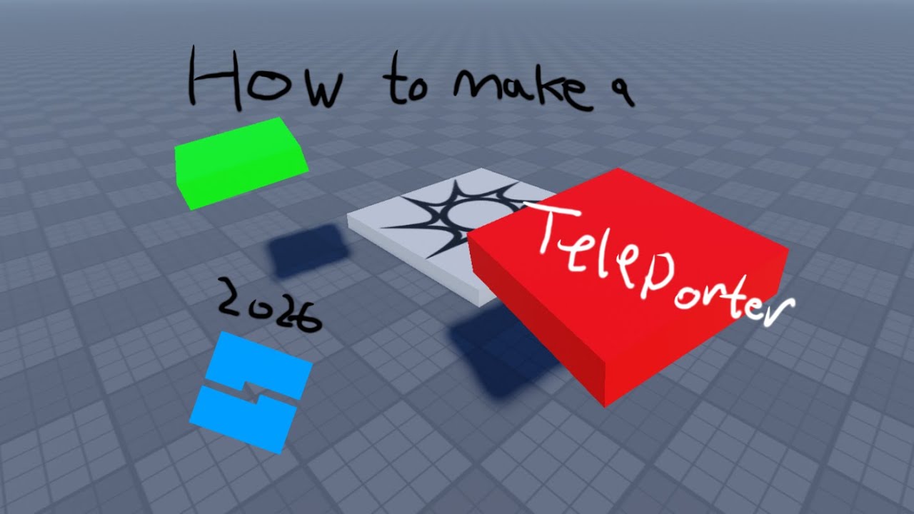 How To Make A Teleporter In Roblox Studio 2026 YouTube 
