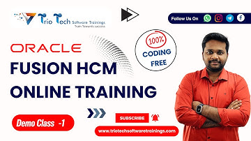 Oracle HCM Course |Oracle Fusion Cloud HCM Online Training |Oracle Fusion HCM Online Training Demo-1