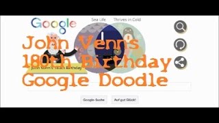 John Venn's interactive Venn diagram Google Doodle