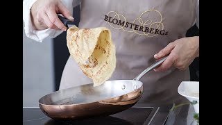 Mette Blomsterbergs Pandekager - måske verdens bedste pandekager....