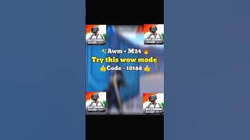 Best 2v2 🔥☠️ Sniping mode with code 😈✨🔥#bgmi #shorts #wowmode