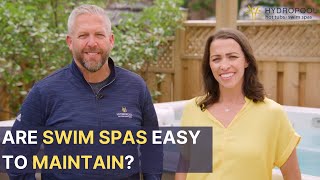 Are Swim Spas easy to maintain? | Jodie Becker