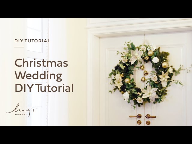 DIY Designer Flower Boxes in Champagne Christmas – Ling's Moment