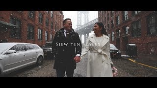 ELOPEMENT IN NYC on a snowy day! Full Length Elopement Video