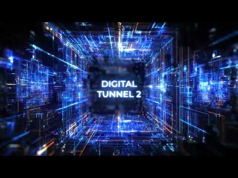 Digital tunnel 2 || After Effects Template