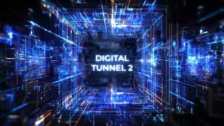 Digital tunnel 2 || After Effects Template