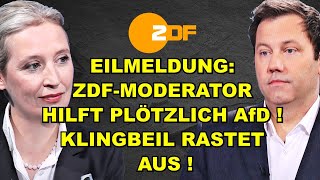 Eil Zdf-Star Hilft Afd Klingbeil Tobt