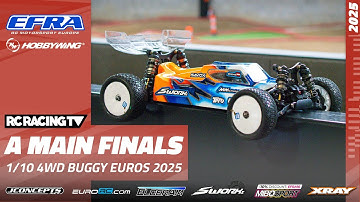 A Main Finals - EFRA 4WD 10th Buggy European Championships 2025