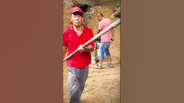 Efficient Soil Compaction with Plate Compactor for Construction #shorts