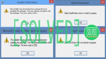 Fix Error 2503 and 2502 when installing/uninstalling on Windows 7,8,10 100% Work [SOLVED]