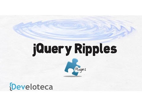 jQuery Plugin - Using Ripples Effect with jQuery Ripples