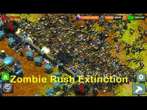 Zombie Rush Extinction Gameplay Pc - zombie rush city alpha roblox