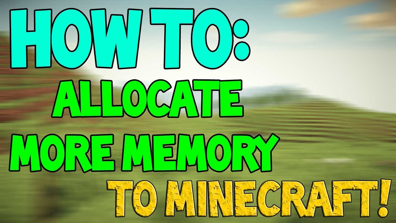 How to Allocate More Memory(RAM) to Minecraft 1.8!!! (64 bit only