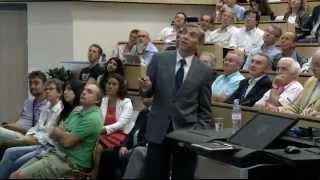 The Moment: CERN Scientist Announces Higgs Boson 'God Particle' Discovery