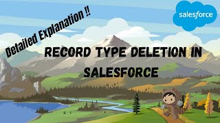 How to delete a record type  or record types in Salesforce ?