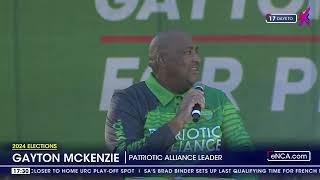 2024 Elections | Gayton McKenzie promises to bring back the death penalty