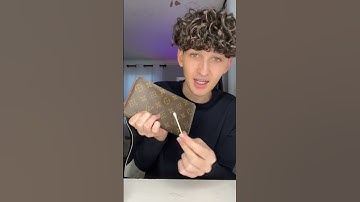 How To Tell If Louis Vuitton Is Real Or Fake #youtubeshorts #shorts
