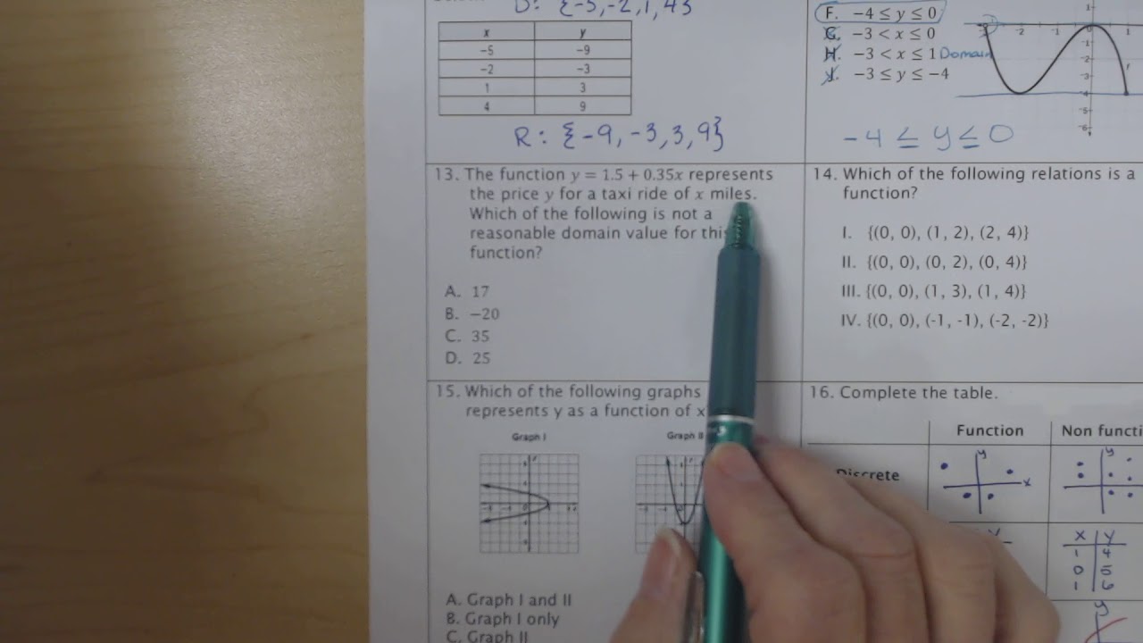 2017 18 Unit 1 Test Review Part 3 - YouTube