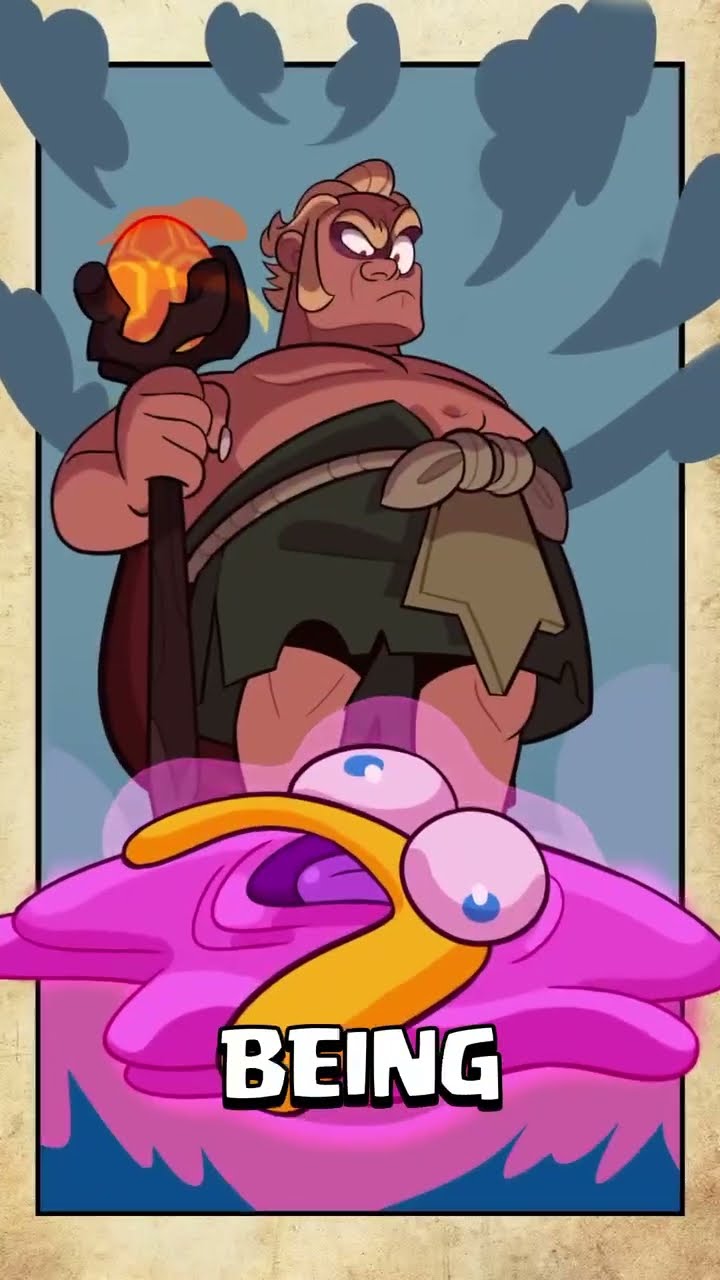 Clearly, the Druid has some anger issues... #clashofclans #coc #clash #supercell #animation