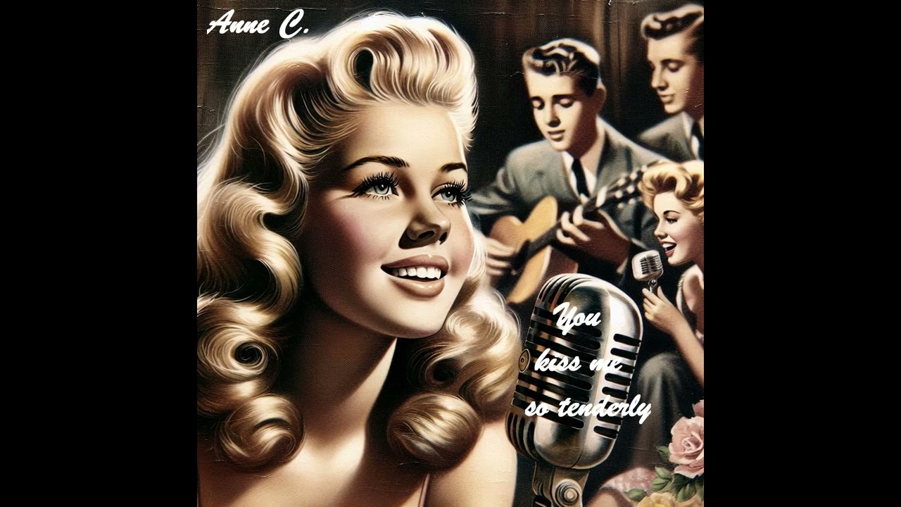 You kiss me so tenderly✨💖Love Song 50/60s Doo wop💖✨Romantic pure/Nostalgia/Vintage by Anne C.✨✨✨✨