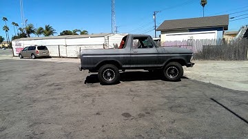 79 Bronco 400M Hedman open headers