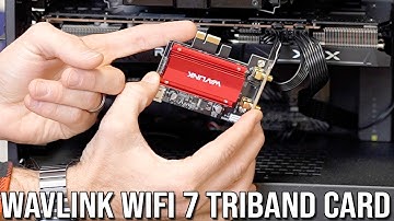 WavLink WiFi 7 PCIe Adapter for PC
