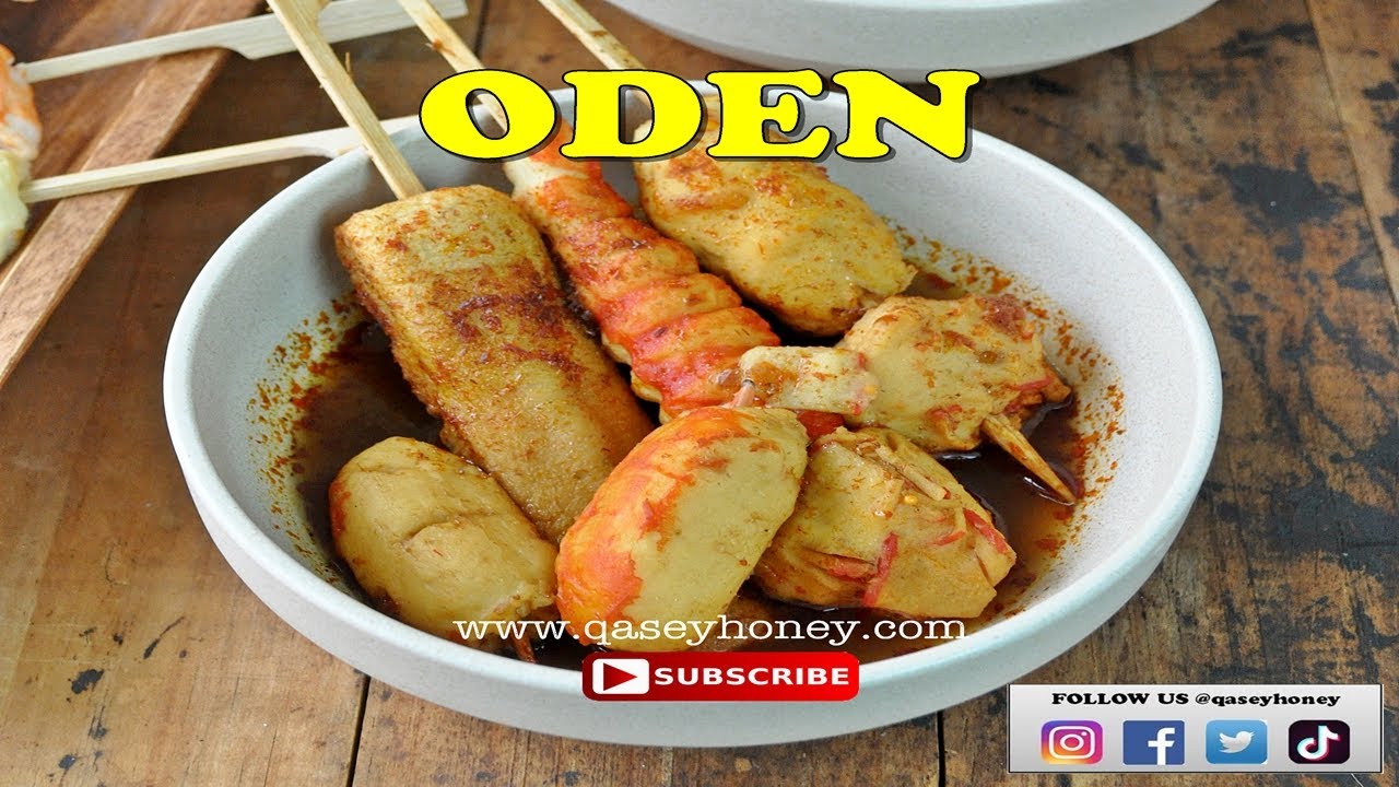 Resepi Oden yang sedap dan boleh buat sendiri dirumah dengan 3 bahan