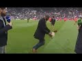 Ugo monye rugby commentator drop kicks and scores live on tv