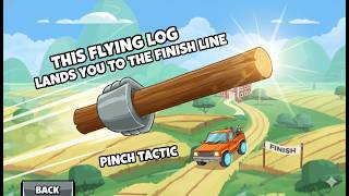 This Flying Log Pinching Tactic Lands You to Finish Line - Community Showcase (Xtreme Hill)