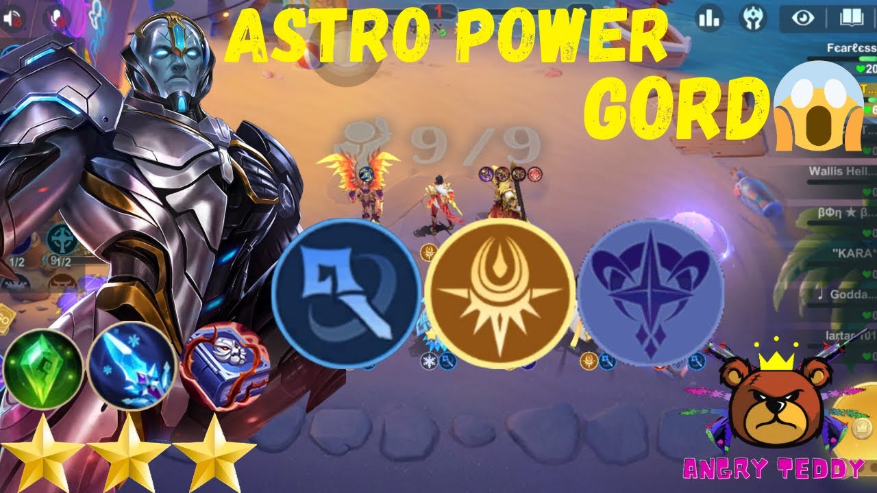MAGIC CHESS GOGO!!! Astro Power Gord😱😱😱 6 Mage + 4 Dawnbringer + 2 Astropower 😎😎😎