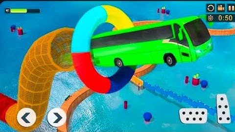 Mega Ramp Bus Simulator 2021 - Impossible Bus Racing 3D - Android GamePlay #1