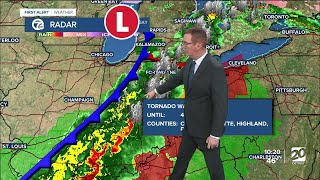 Strong to severe storms overnight
