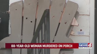 OKCPD: 88-year-old woman found shot to death on front porch
