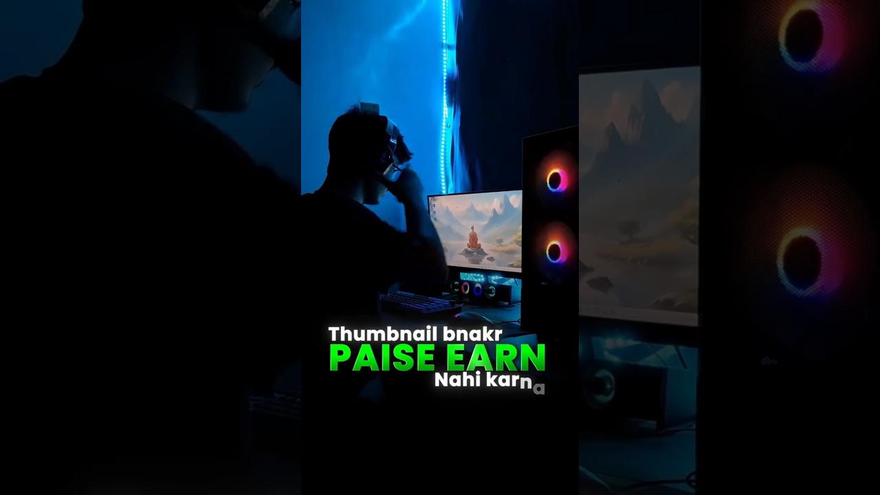 thumbnail bana kr pese kamaye 😱😱 