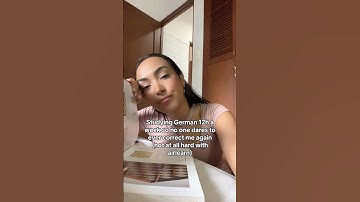 Overstudying but worth it #GermanLearning #Airlearn #Fluent